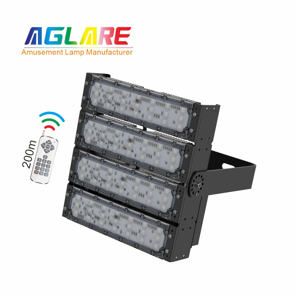200W RGB彩色投光灯,变色户表射灯带？仄