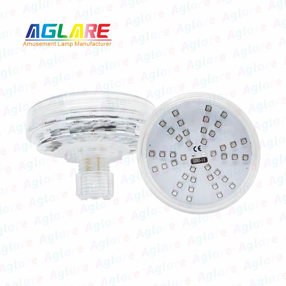 80mm RGB自动LED灯1-16旋转成效的游乐设施- AC24V， 48led